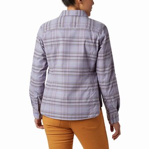 Columbia Silver Ridge™ Långärmad Flannel Dam Lila (NXCEJ0123)